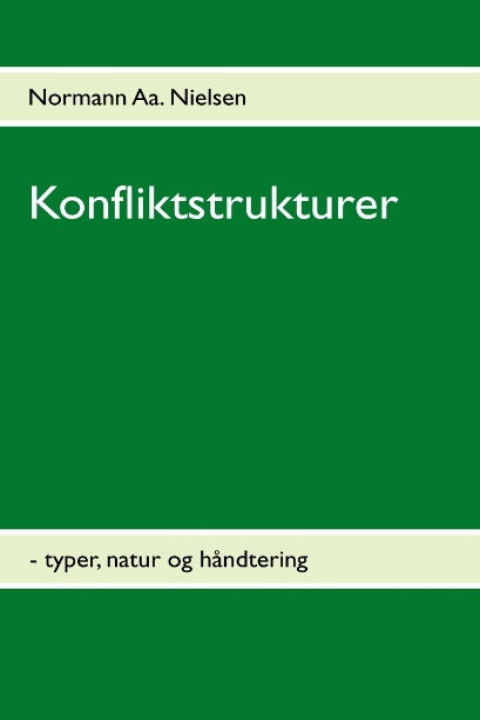 Omslag: Konfliktstrukturer