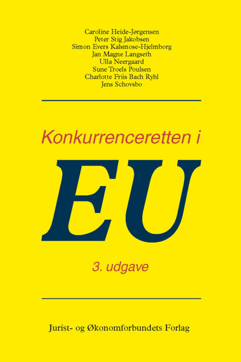 Omslag: Konkurrenceretten i EU