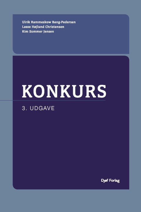 Omslag: Konkurs