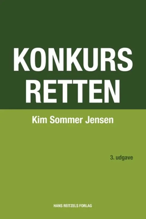 Omslag: Konkursretten