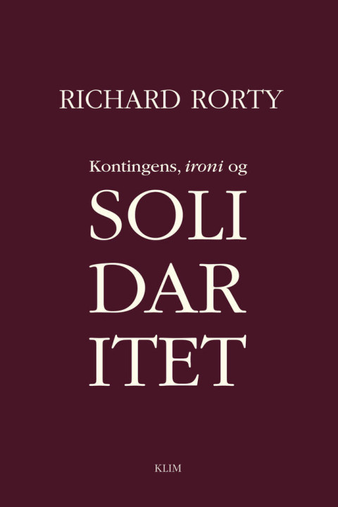 Omslag: Kontingens, ironi og solidaritet