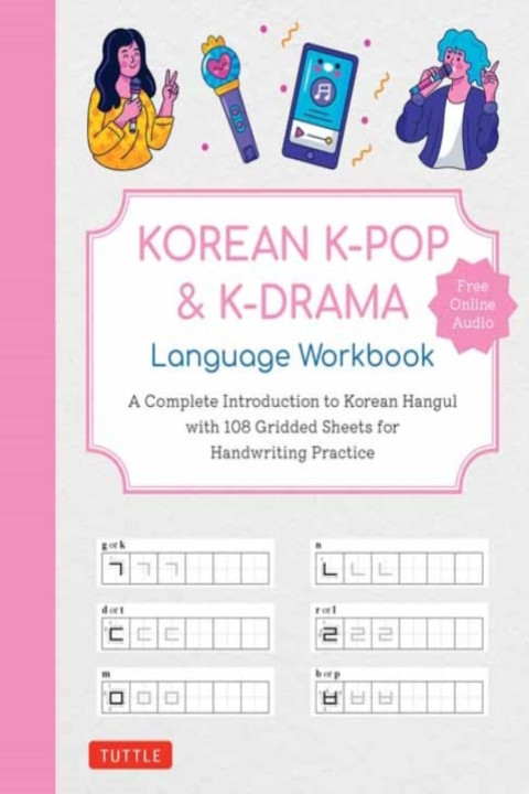 Omslag: Korean K-pop and K-drama Language Workbook