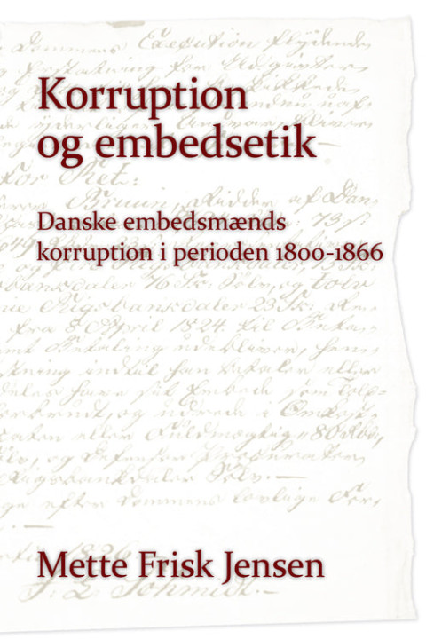 Omslag: Korruption og embedsetik