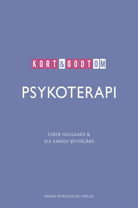 Omslag: Kort & godt om PSYKOTERAPI