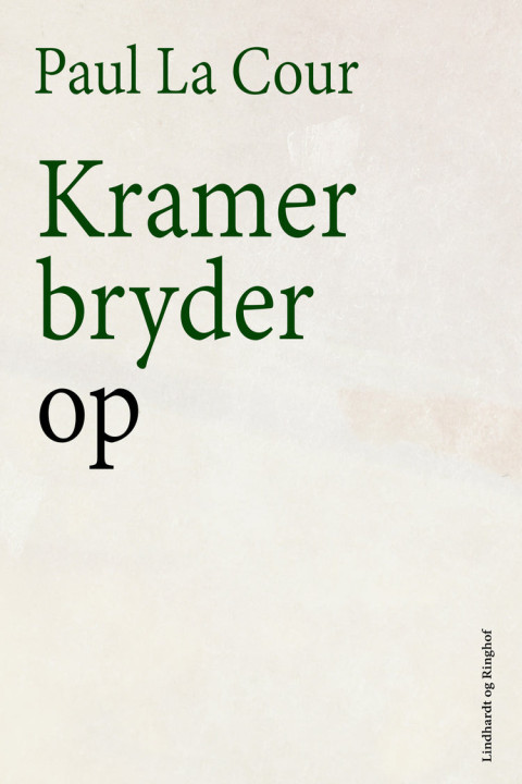 Omslag: Kramer bryder op
