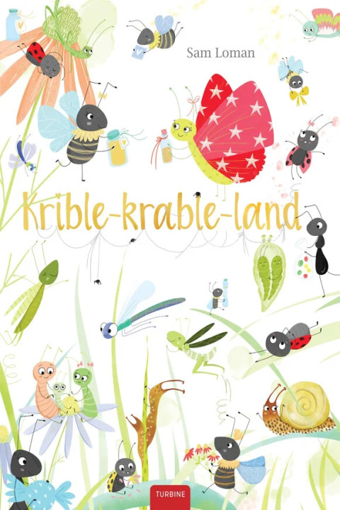 Omslag: Krible-krable-land