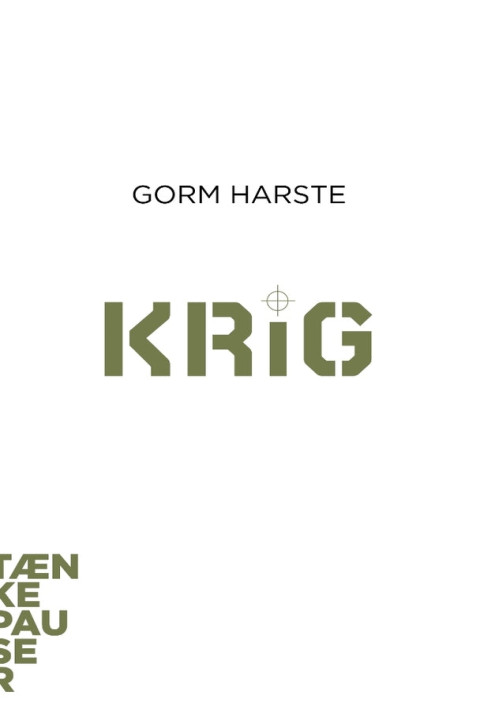 Omslag: Krig