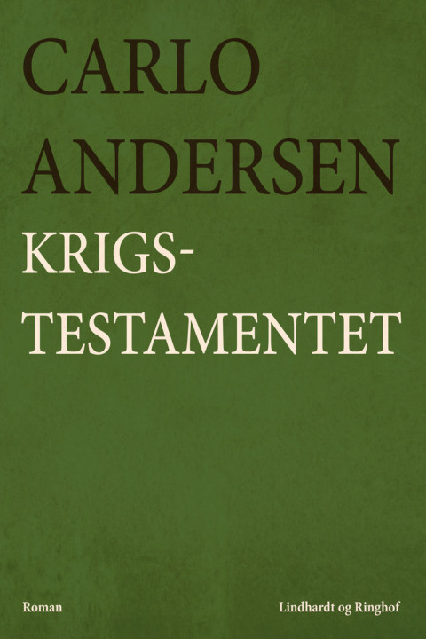 Omslag: Krigstestamentet