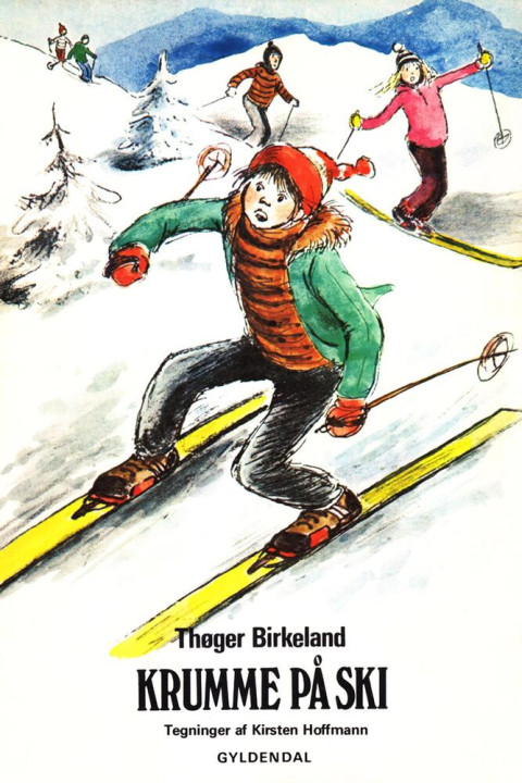 Omslag: Krumme på ski