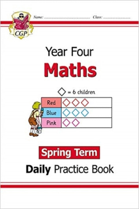 Omslag: Ks2 Maths Year 4 Daily Practice Book Spring Term