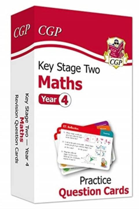 Omslag: Ks2 Maths Year 4 Practice Question Cards
