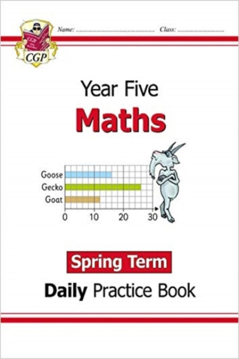 Omslag: Ks2 Maths Year 5 Daily Practice Book Spring Term
