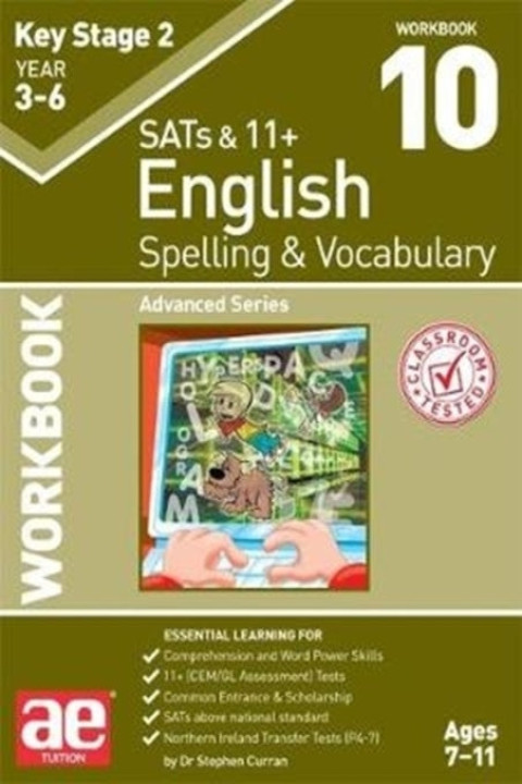 Omslag: Ks2 Spelling & Vocabulary Workbook 10Advanced Level