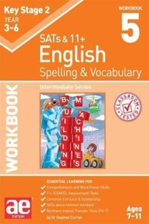 Omslag: Ks2 Spelling & Vocabulary Workbook 5Intermediate Level
