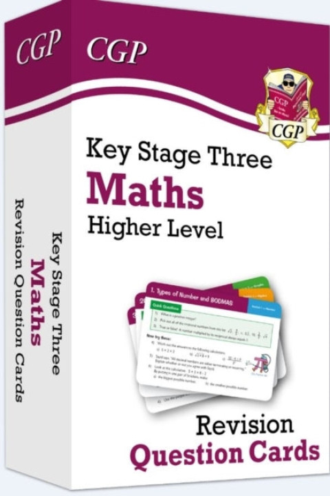 Omslag: Ks3 Maths Revision Question Cards - Higher