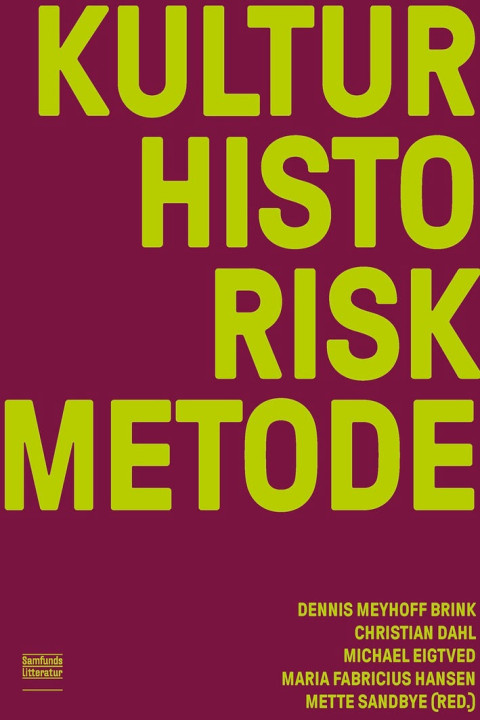 Omslag: Kulturhistorisk metode