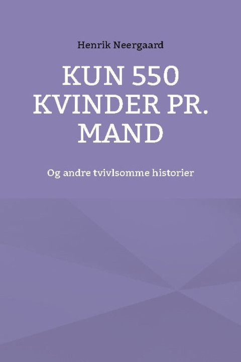 Omslag: Kun 550 kvinder pr. mand