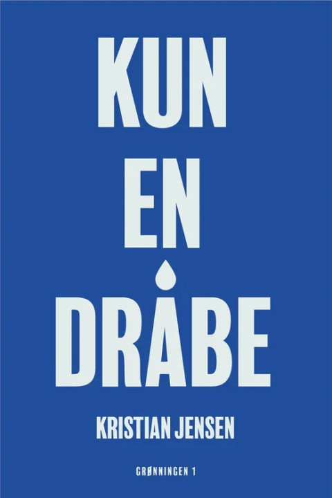 Omslag: Kun en dråbe