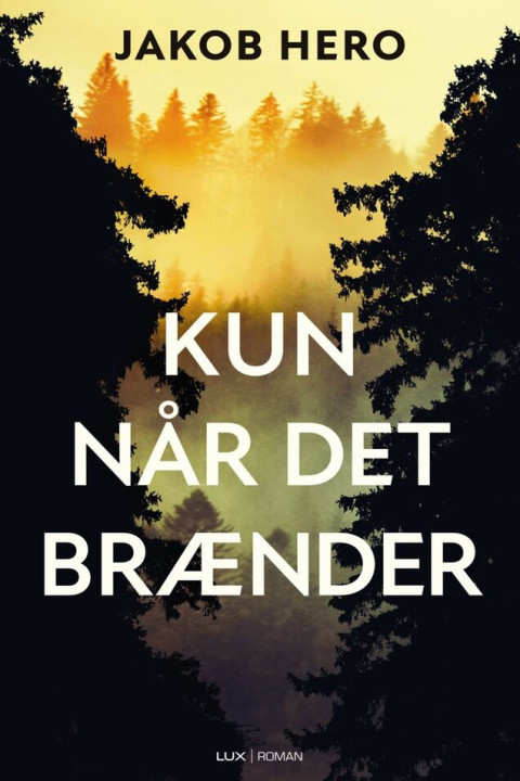 Omslag: Kun når det brænder