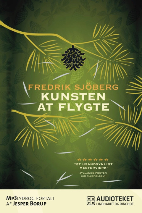 Omslag: Kunsten at flygte