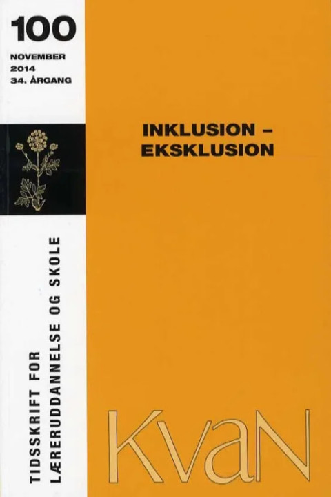 Omslag: KvaN 100 - Inklusion - eksklusion