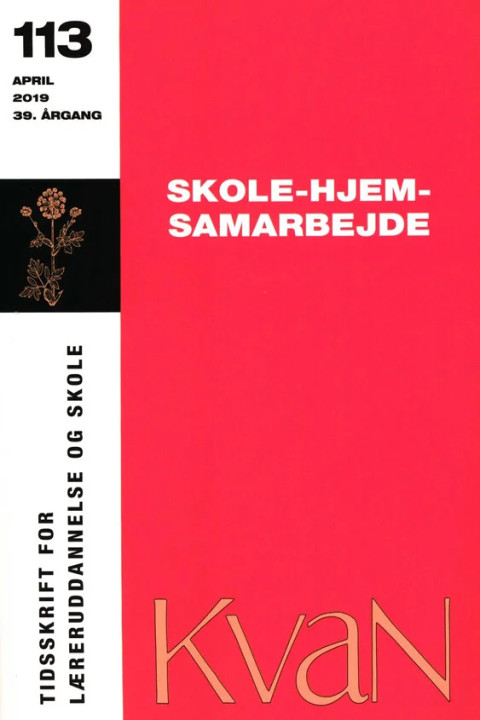 Omslag: Kvan 113 Skole-hjem-samarbejde