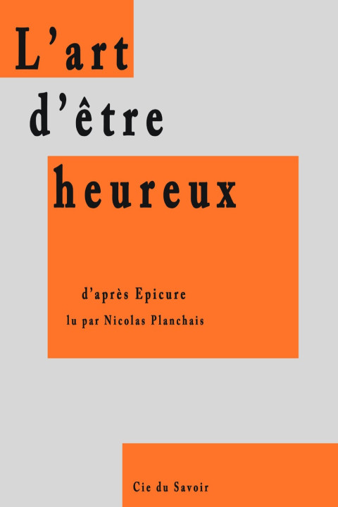 Omslag: L Art d Ãªtre heureux