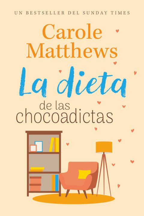 Omslag: La dieta de las chocoadictas