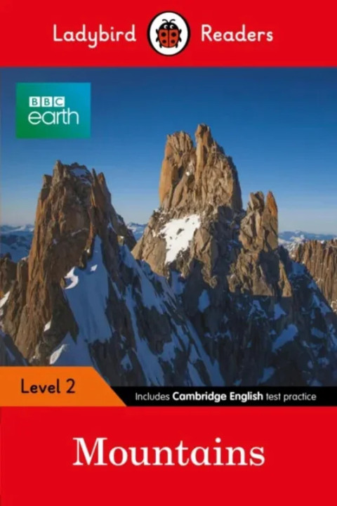 Omslag: Ladybird Readers Level 2 - BBC Earth - Mountains (ELT Graded Reader)