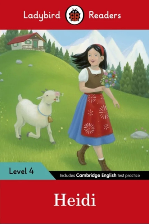 Omslag: Ladybird Readers Level 4 - Heidi (ELT Graded Reader)