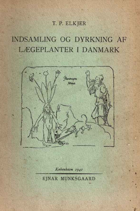 Omslag: Lægeurter i Danmark