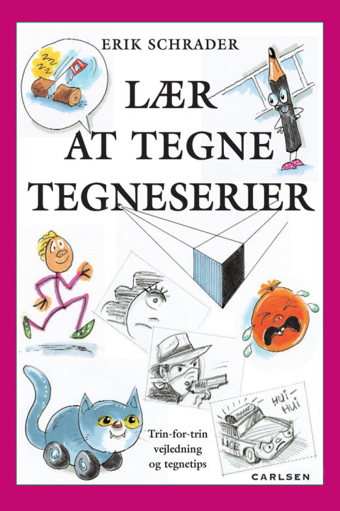 Omslag: Lær at tegne tegneserier