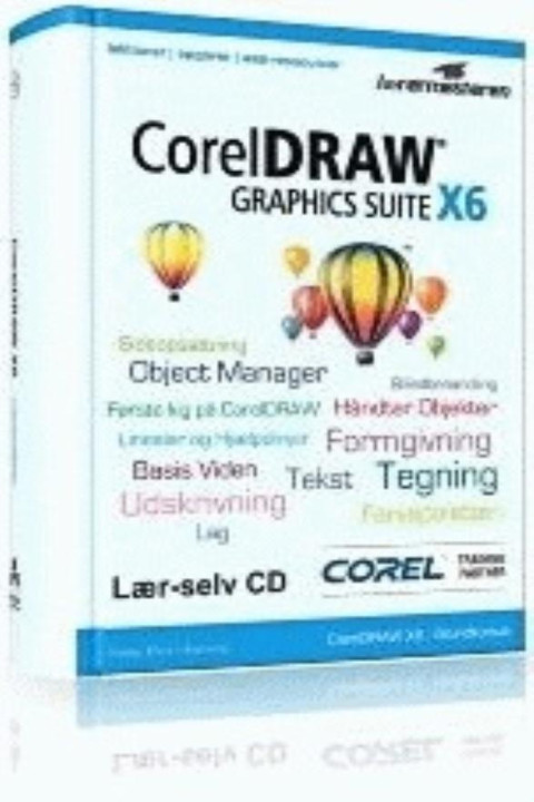 Omslag: Lær CorelDRAW X6