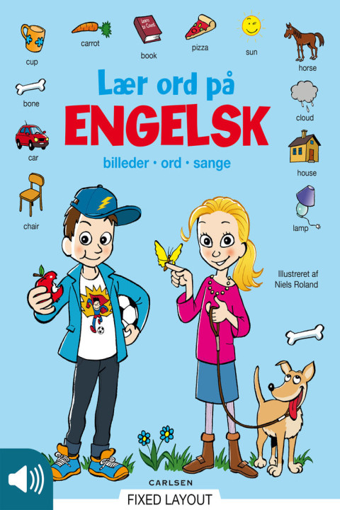 Omslag: Lær ord på engelsk