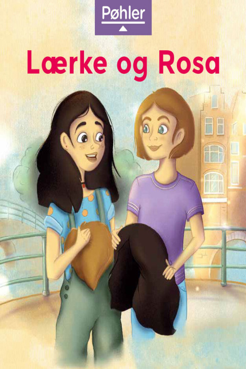 Omslag: Lærke og Rosa