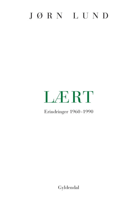 Omslag: Lært