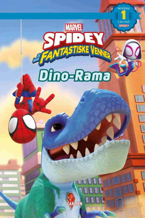 Omslag: Læs med Spidey - Dino-rama