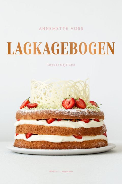 Omslag: Lagkagebogen