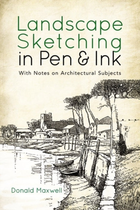 Omslag: Landscape Sketching in Pen and Ink