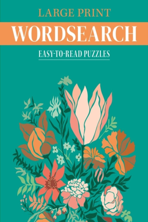Omslag: Large Print Wordsearch Easy-To-Read Puzzles