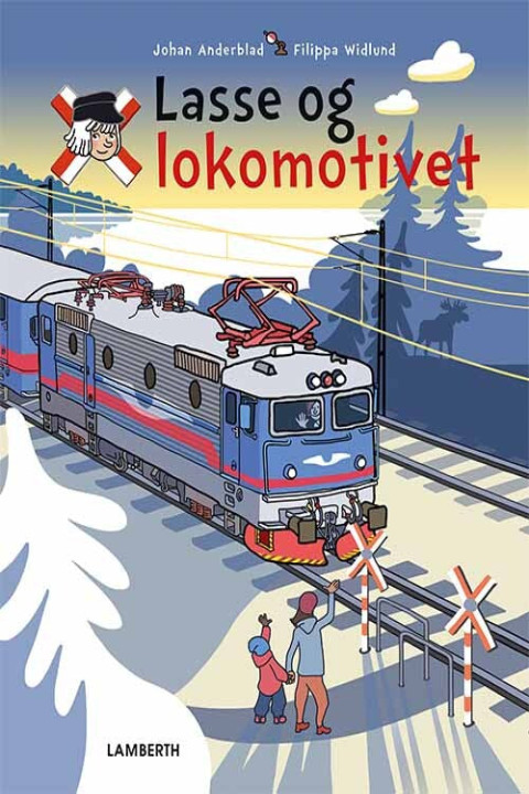 Omslag: Lasse og lokomotivet