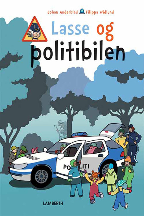 Omslag: Lasse og politibilen