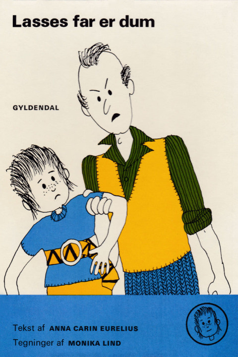 Omslag: Lasses far er dum