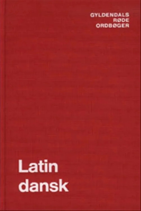 Omslag: Latin-Dansk Ordbog