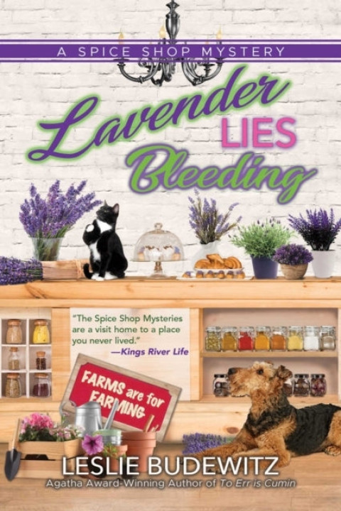 Omslag: Lavender Lies Bleeding