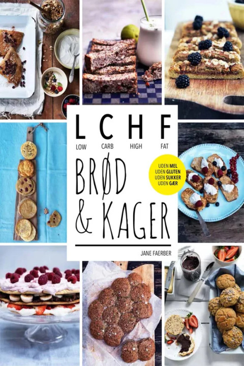 Omslag: LCHF - brød og kager