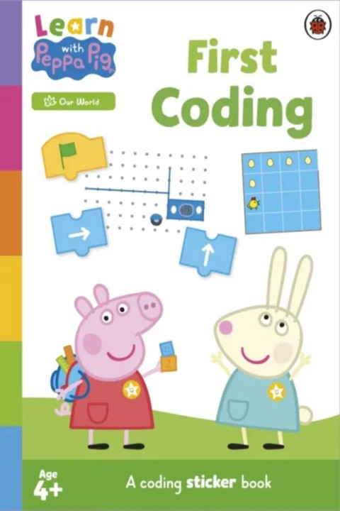 Omslag: Learn with Peppa: First Coding sticker activity book