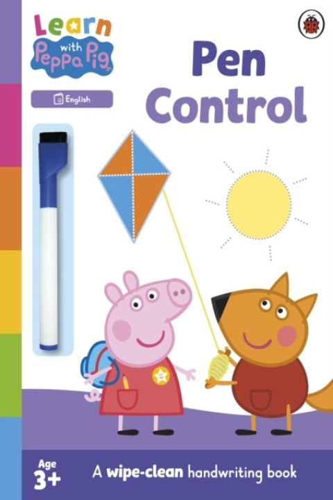 Omslag: Learn With Peppa: Pen Control Wipe-clean Activity Book