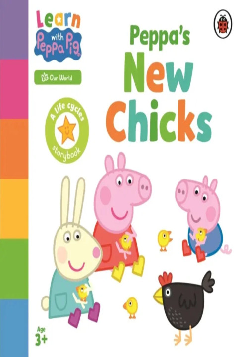 Omslag: Learn with Peppa: Peppa's New Chicks