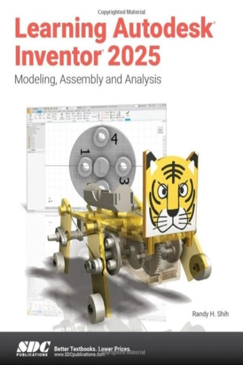 Omslag: Learning Autodesk Inventor 2025